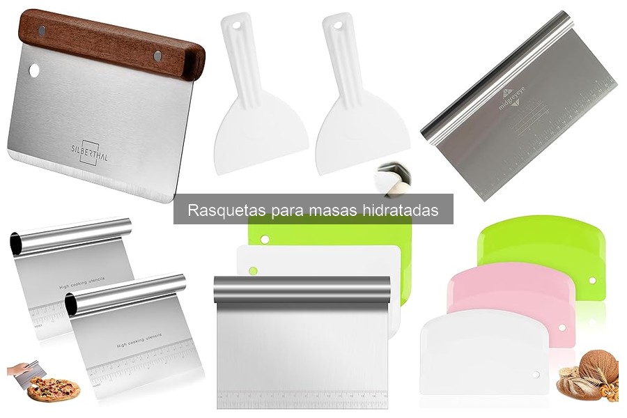 Dónde comprar rasquetas para masas hidratadas: mejores opciones