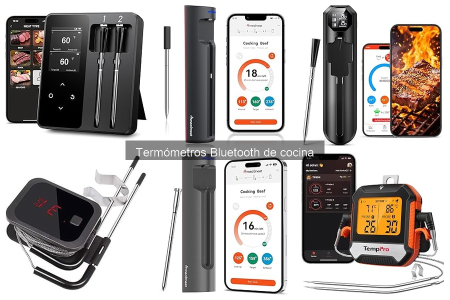 Dónde comprar termómetros Bluetooth de cocina y precios