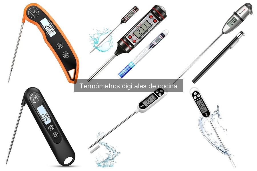 Dónde comprar termómetros digitales de cocina a buen precio