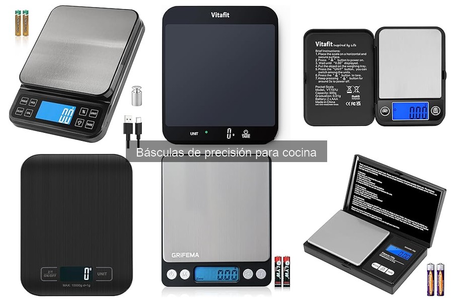 Dónde comprar una báscula de precisión para cocina