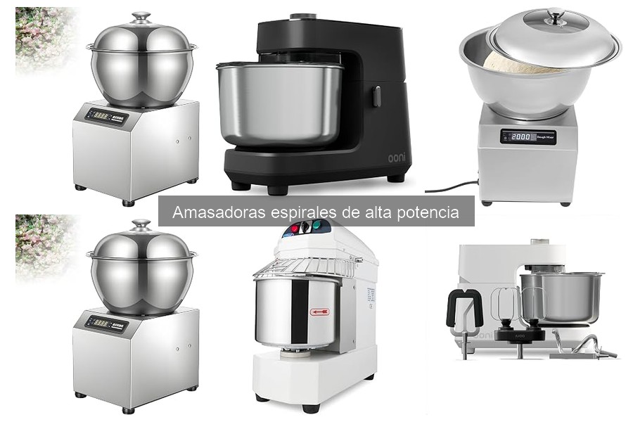 Errores comunes al comprar amasadoras espirales de alta potencia