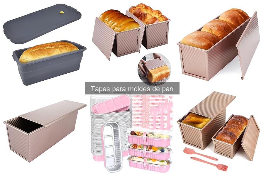 Errores comunes al elegir tapas para moldes de pan