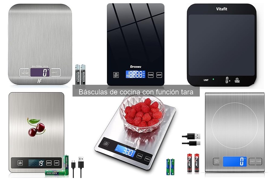 Errores comunes al usar básculas de cocina con función tara