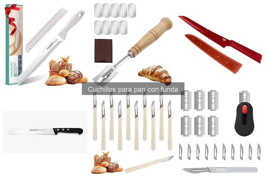 Errores comunes al usar cuchillos para pan con funda