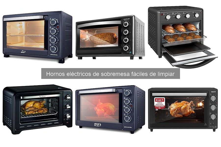 Errores comunes al usar hornos eléctricos de sobremesa