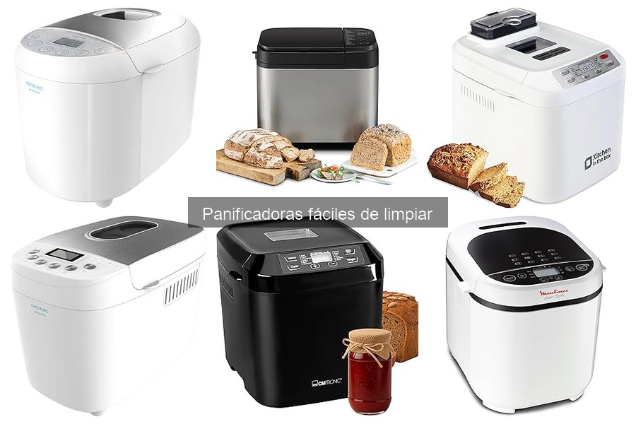 Errores comunes al usar panificadoras fáciles de limpiar