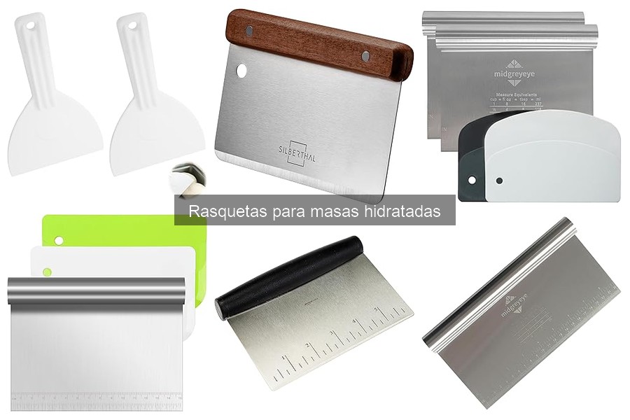 Errores comunes al usar rasquetas para masas hidratadas