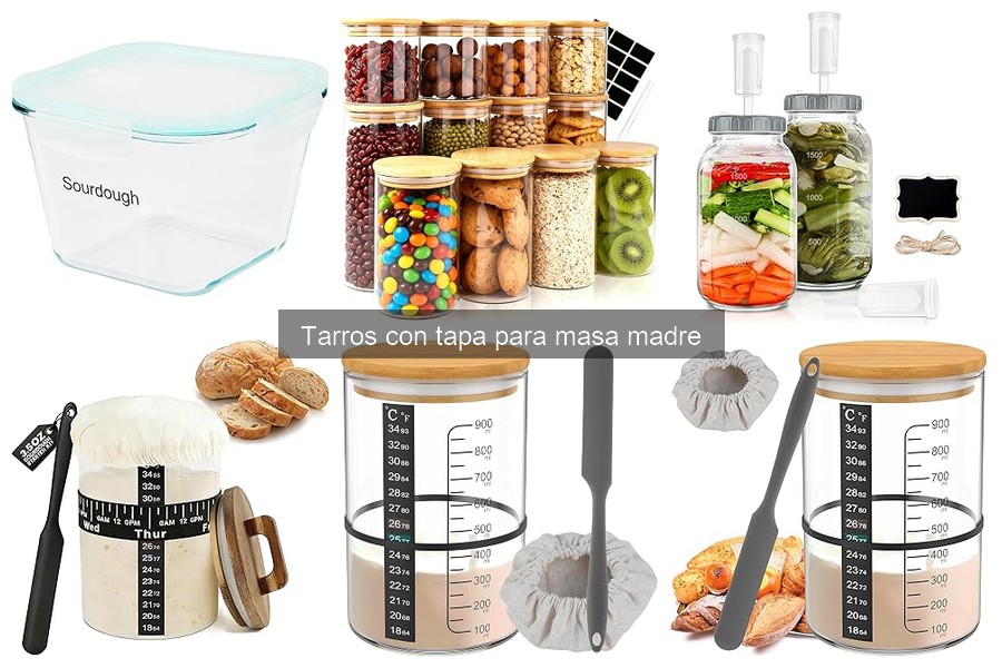 Errores comunes al usar tarros con tapa para masa madre