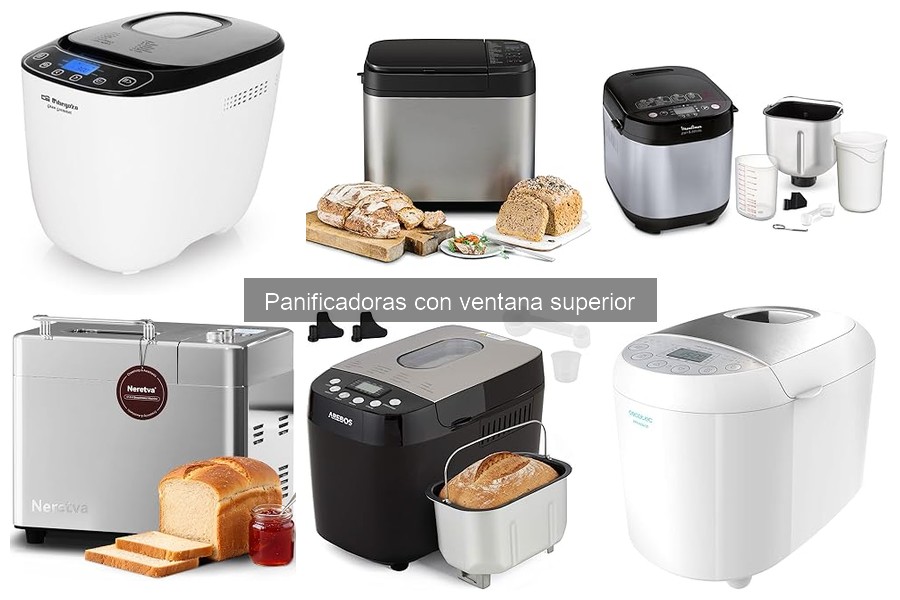 ¿Es la panificadora con ventana superior adecuada para ti?