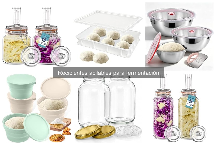 Experiencias y Reseñas de Recipientes Apilables para Fermentación