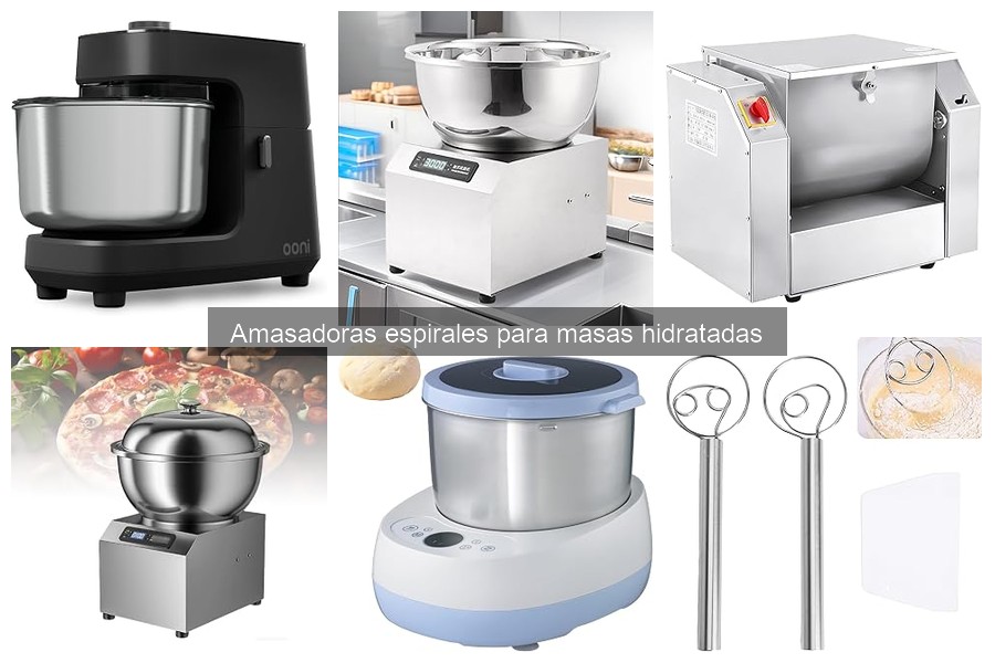 Guía de Compra: Amasadoras Espirales para Masas Hidratadas