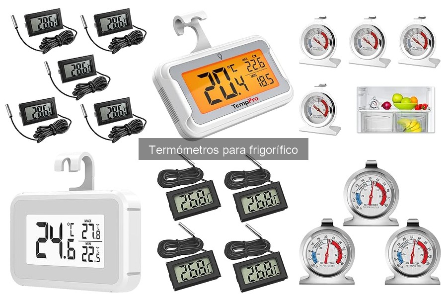 Guía de compra: ¿Cómo elegir un termómetro para frigorífico?
