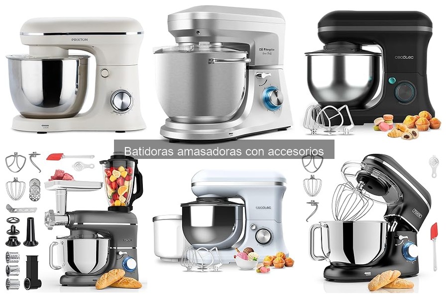 Guía de compra de batidoras amasadoras: consejos y mejores modelos