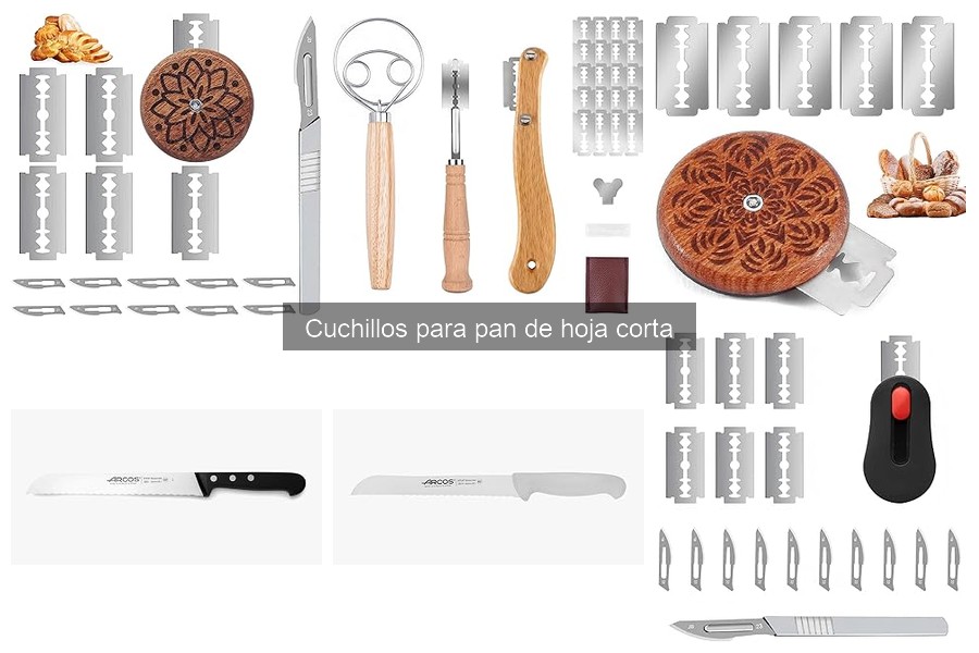 Guía de compra de cuchillos para pan de hoja corta