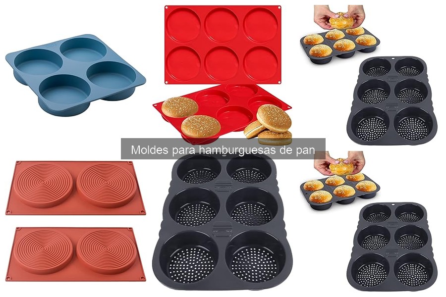 Guía de compra de moldes para hamburguesas de pan