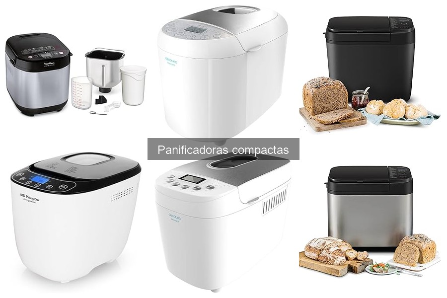 Guía de compra de panificadoras compactas para tu hogar