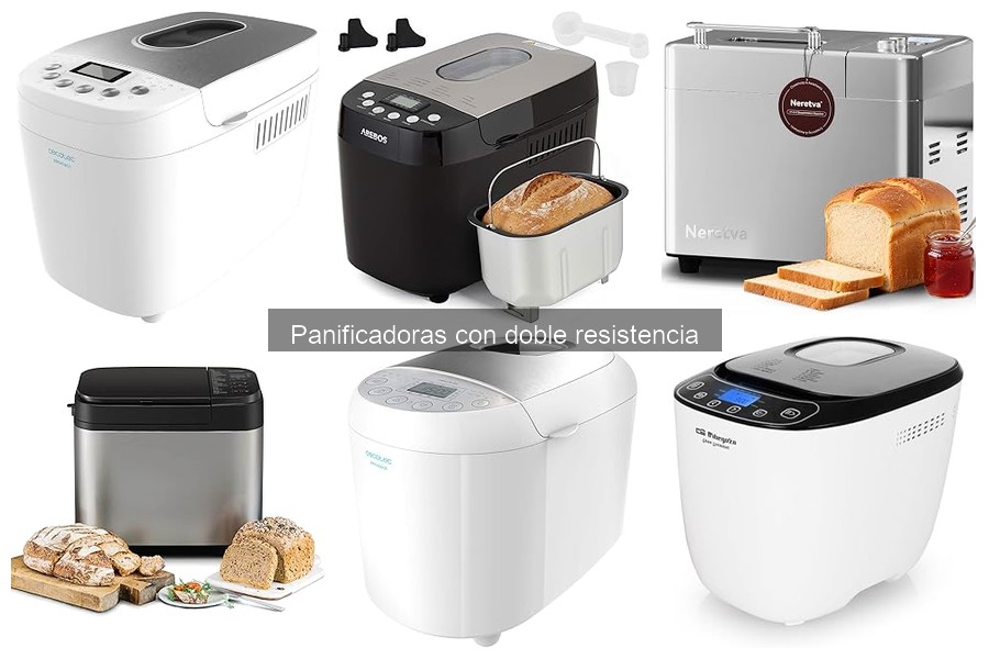 Guía de compra de panificadoras con doble resistencia