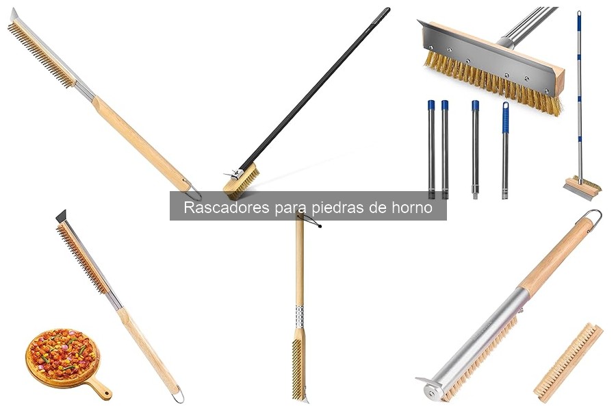 Guía de compra de rascadores para piedras de horno