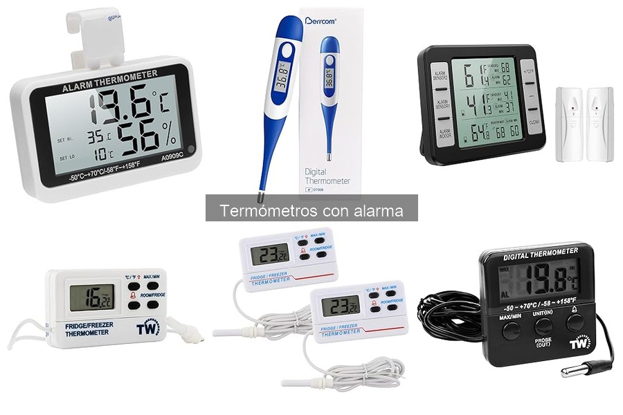 Guía de compra de termómetros con alarma para cocina
