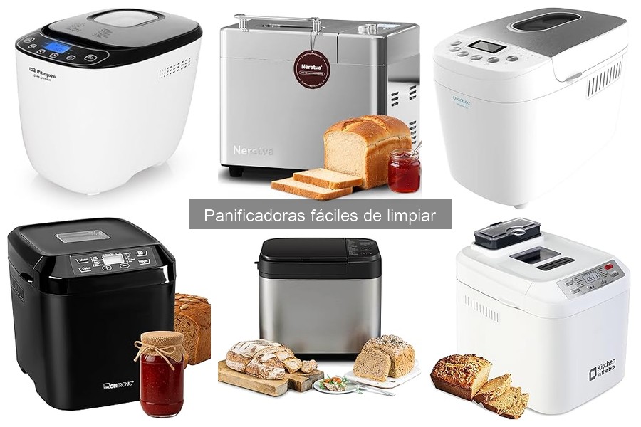 ** Guía de compra: Panificadoras fáciles de limpiar