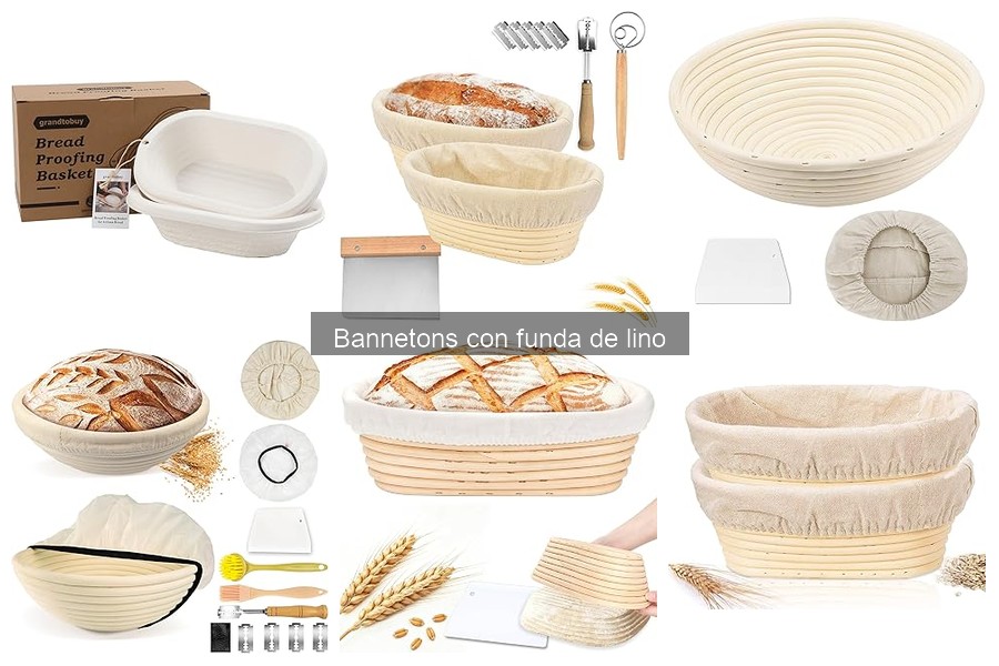 Guía para elegir el mejor banneton con funda de lino