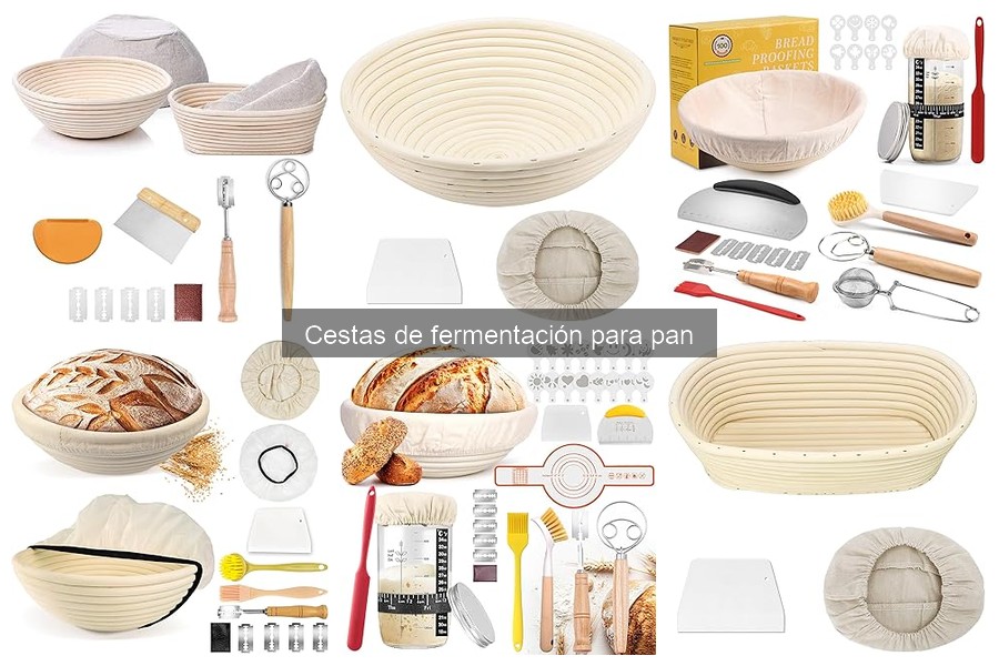 Guía para elegir la mejor cesta de fermentación para pan