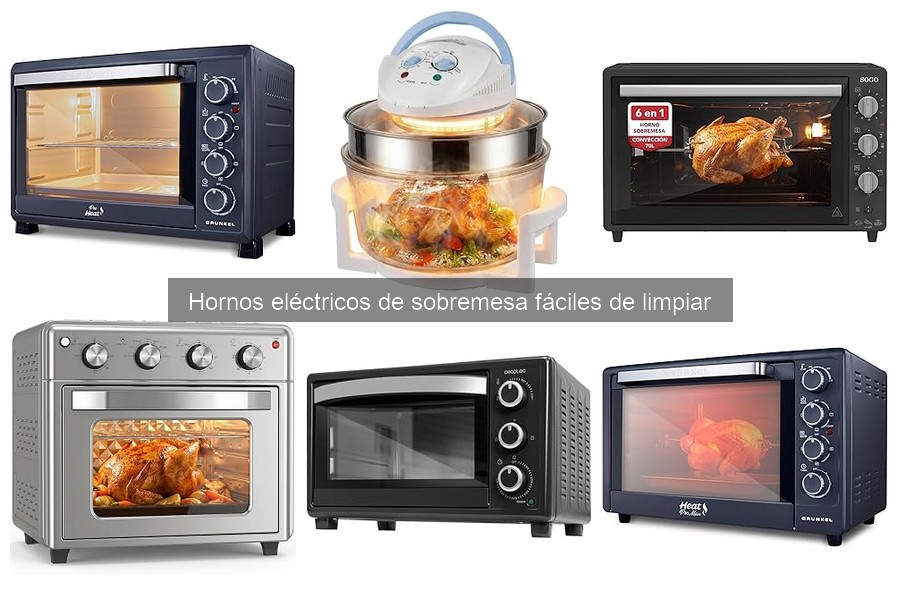 Guía para Elegir un Horno Eléctrico de Sobremesa Fácil de Limpiar