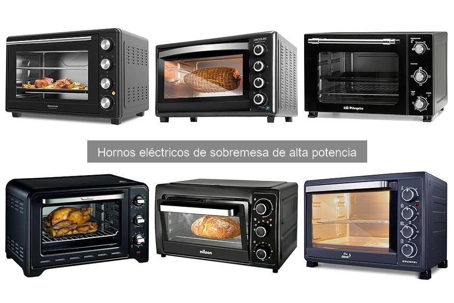 Guía para instalar un horno eléctrico de sobremesa