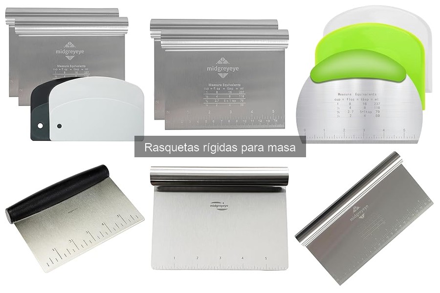 Historia y evolución de las rasquetas rígidas para masa