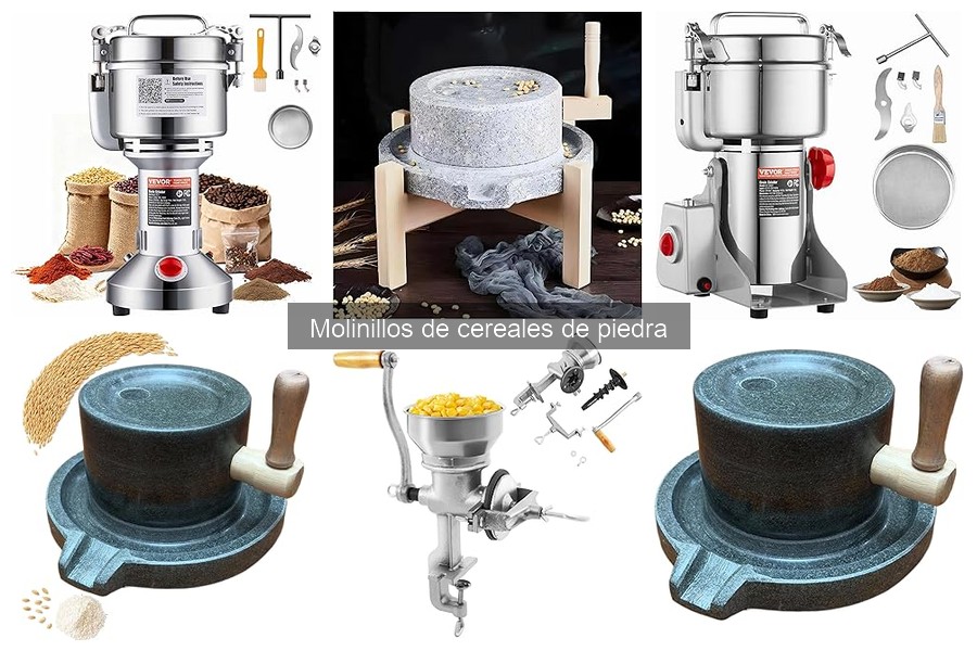 Historia y evolución de los molinillos de cereales de piedra