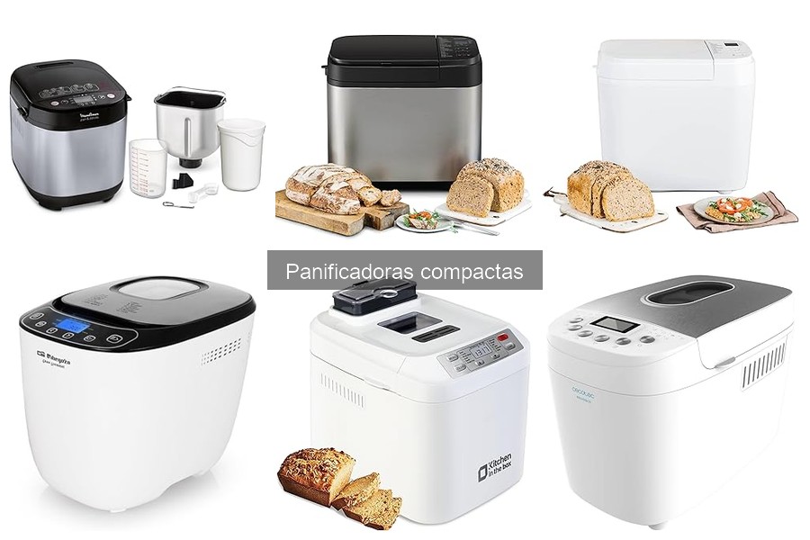 La mejor panificadora compacta para principiantes: comparativa