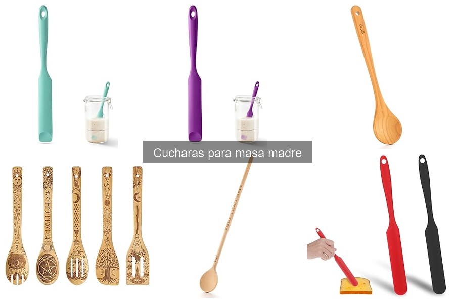 Las Mejores Cucharas para Masa Madre Recomendadas
