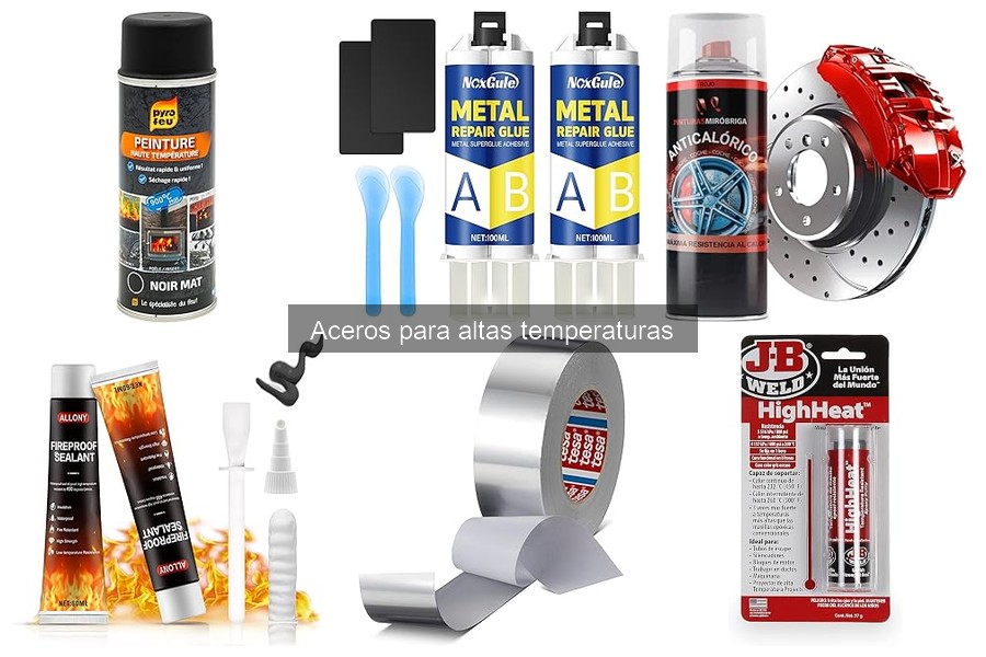 Límite de temperatura para aceros: resistencia en cocina