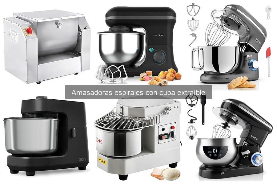 ** Mantenimiento de Amasadoras Espirales con Cuba Extraíble