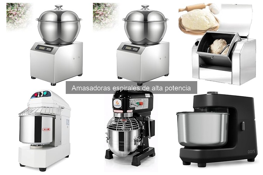Mantenimiento de Amasadoras Espirales de Alta Potencia