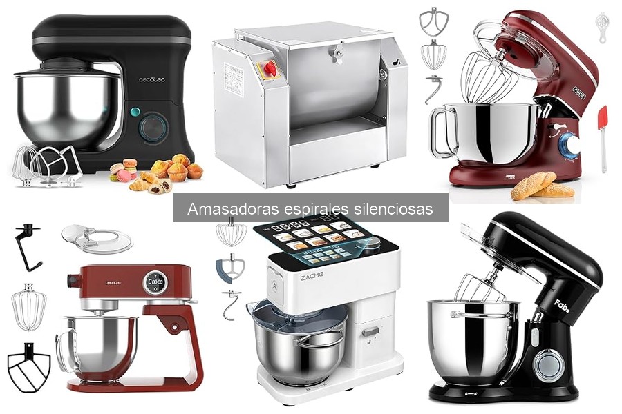 Mantenimiento de Amasadoras Espirales Silenciosas: Guía Práctica