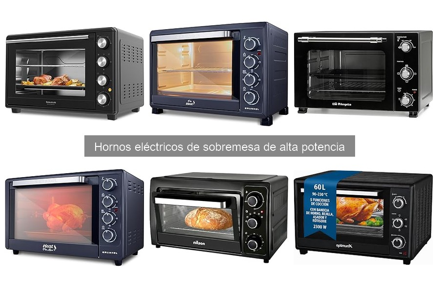 Mantenimiento de hornos eléctricos de sobremesa: consejos útiles