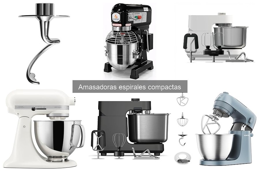 Mantenimiento efectivo de amasadoras espirales compactas