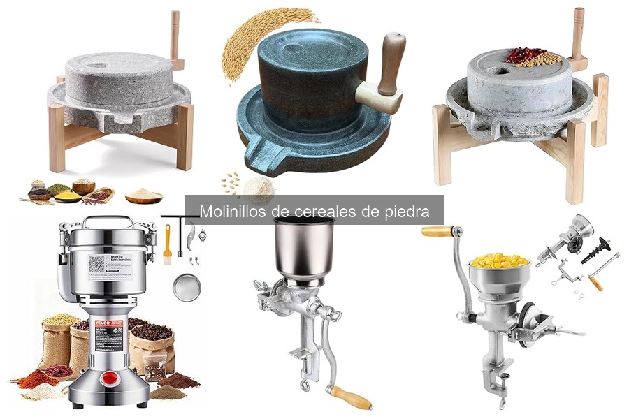 Mantenimiento efectivo del molinillo de cereales de piedra