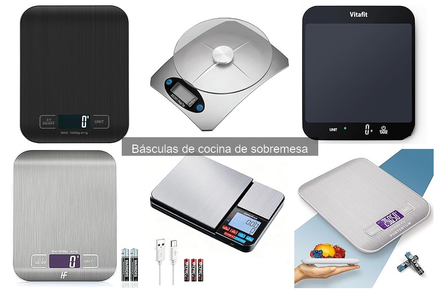 Mantenimiento y Cuidado de Básculas de Cocina de Sobremesa