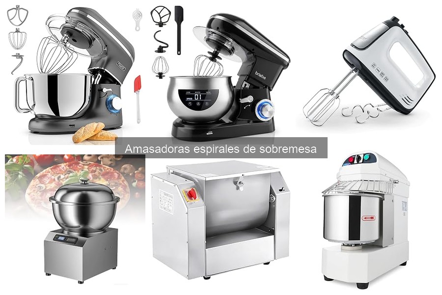 Mantenimiento y limpieza de amasadoras espirales