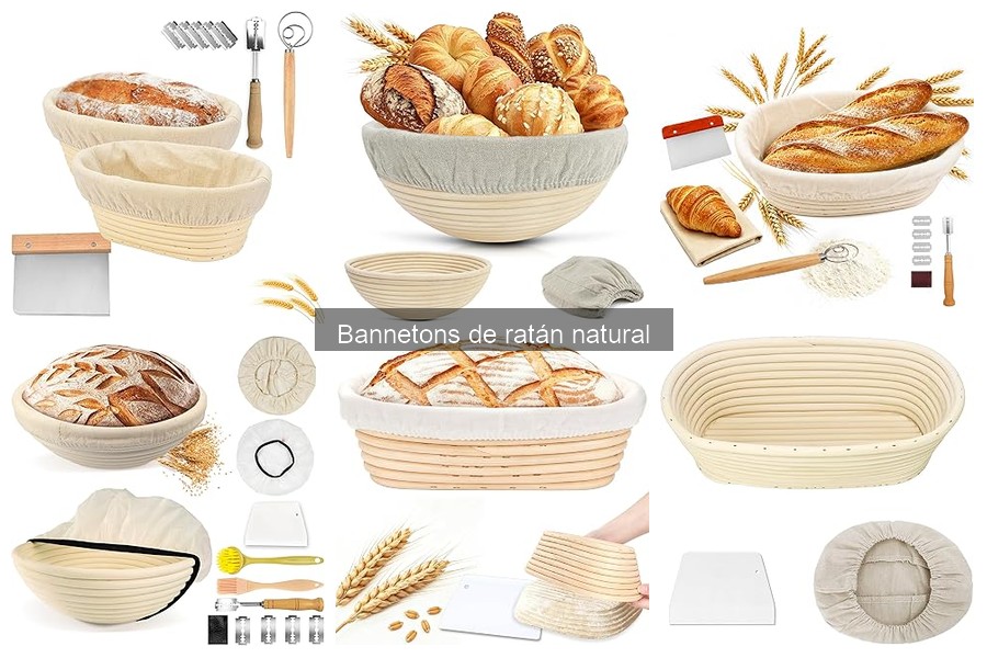 Mantenimiento y limpieza de bannetons de ratán natural