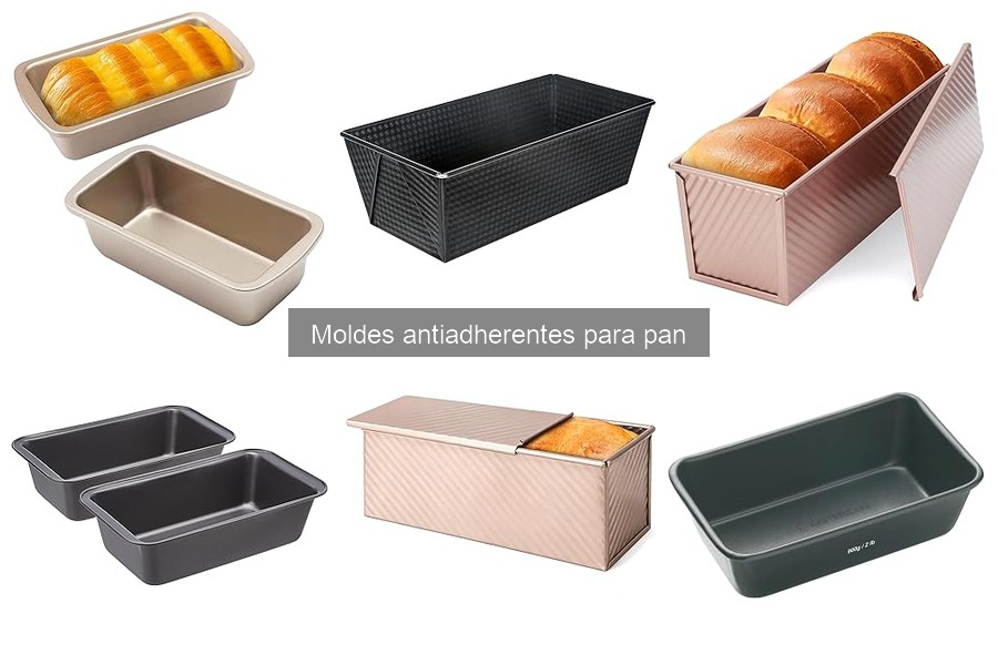 Mantenimiento y limpieza de moldes antiadherentes para pan
