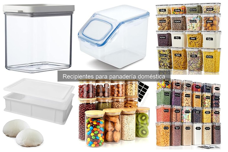 Mantenimiento y limpieza de recipientes para panadería