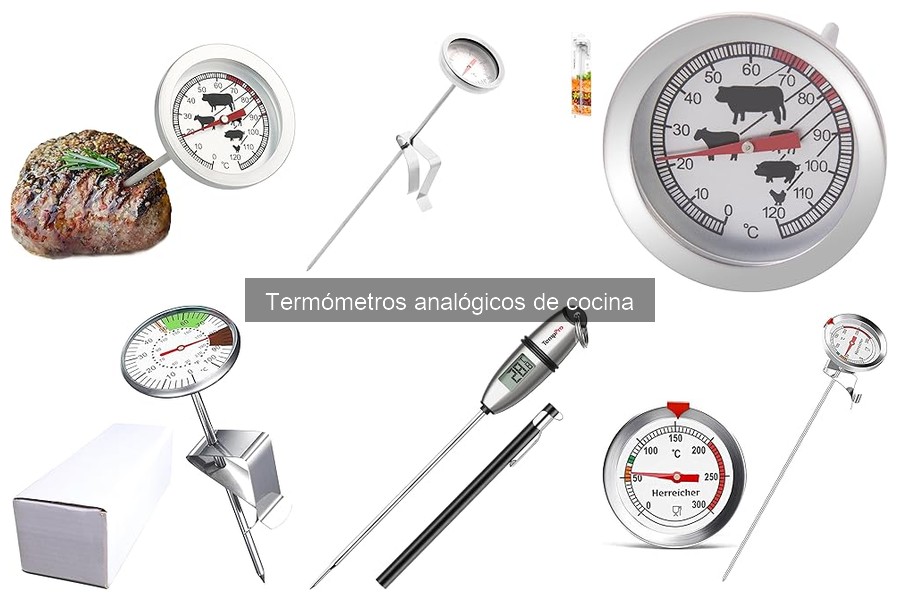 Mantenimiento y limpieza de termómetros analógicos de cocina