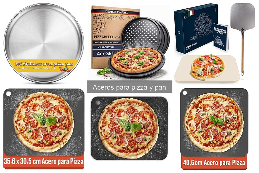Mejores aceros para pizza en 2023: comparativa y recomendaciones