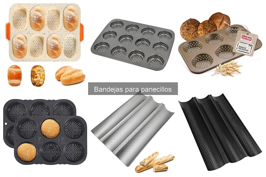 Mejores bandejas para panecillos: comparativa y opiniones