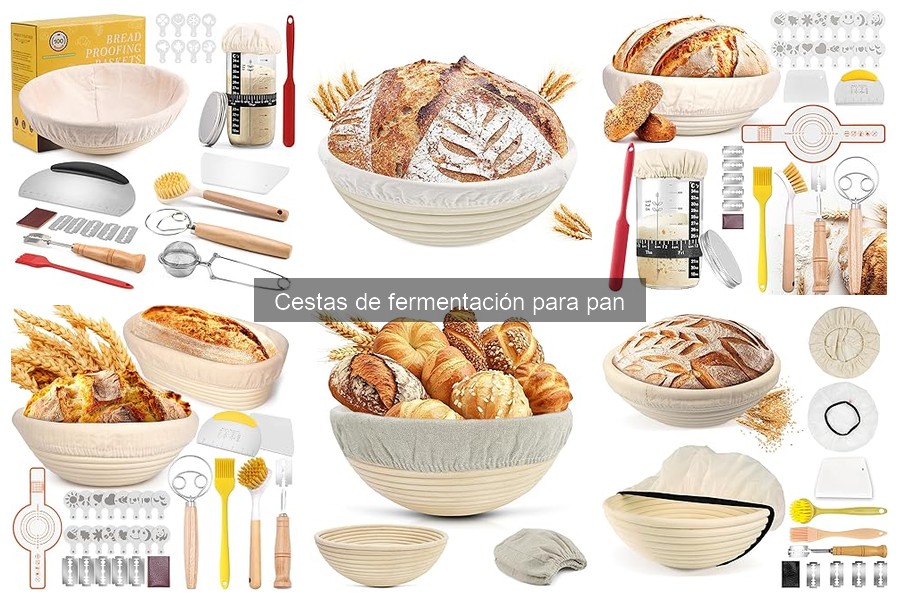 Mejores cestas de fermentación para principiantes en panificación