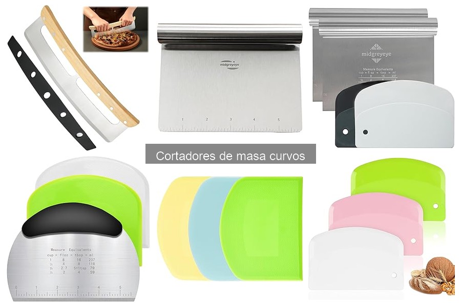 Mejores cortadores de masa curvos: comparativa 2023