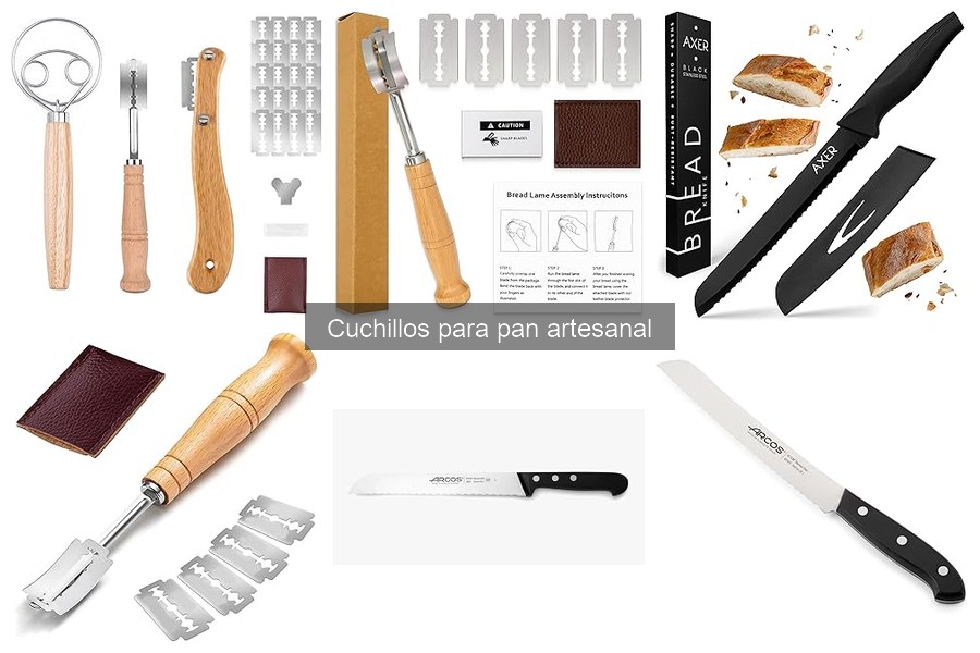 Mejores cuchillos de pan para principiantes: comparación